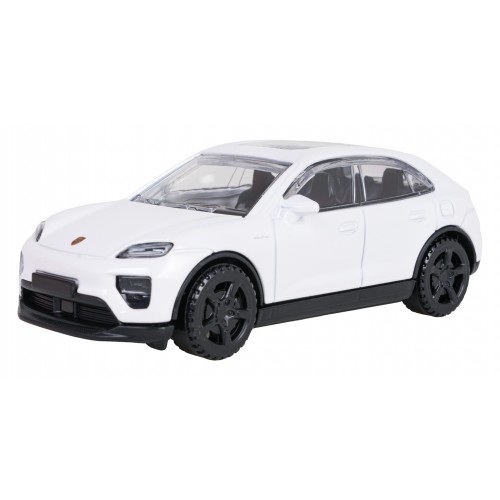 Kovové auto 1:43 Porsche Macan bielej farby RASTAR