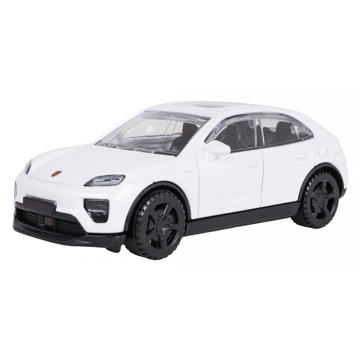 Kovové auto 1:43 Porsche Macan bielej farby RASTAR