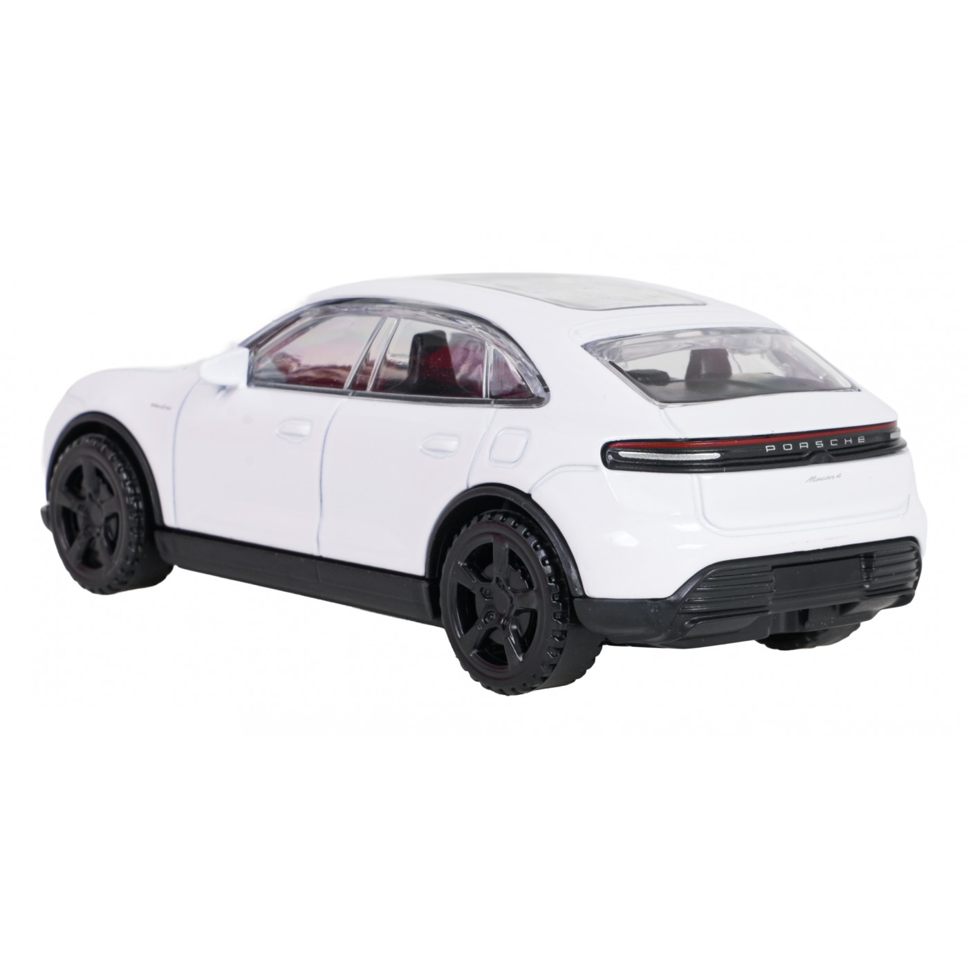 Kovové auto 1:43 Porsche Macan bielej farby RASTAR
