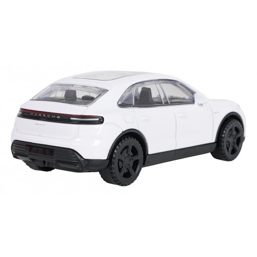 Kovové auto 1:43 Porsche Macan bielej farby RASTAR