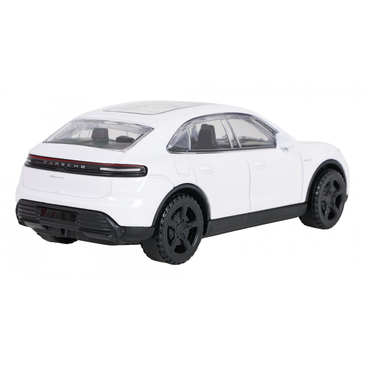 Kovové auto 1:43 Porsche Macan bielej farby RASTAR