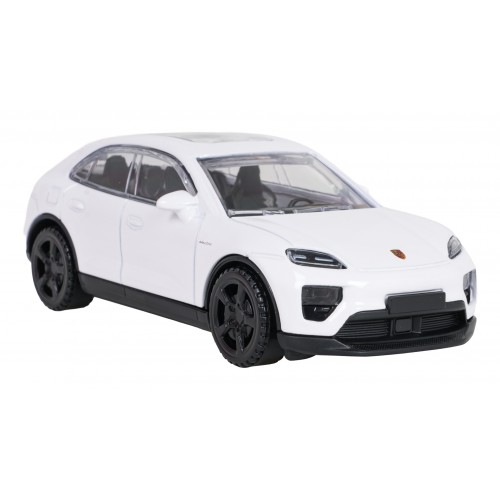Kovové auto 1:43 Porsche Macan bielej farby RASTAR