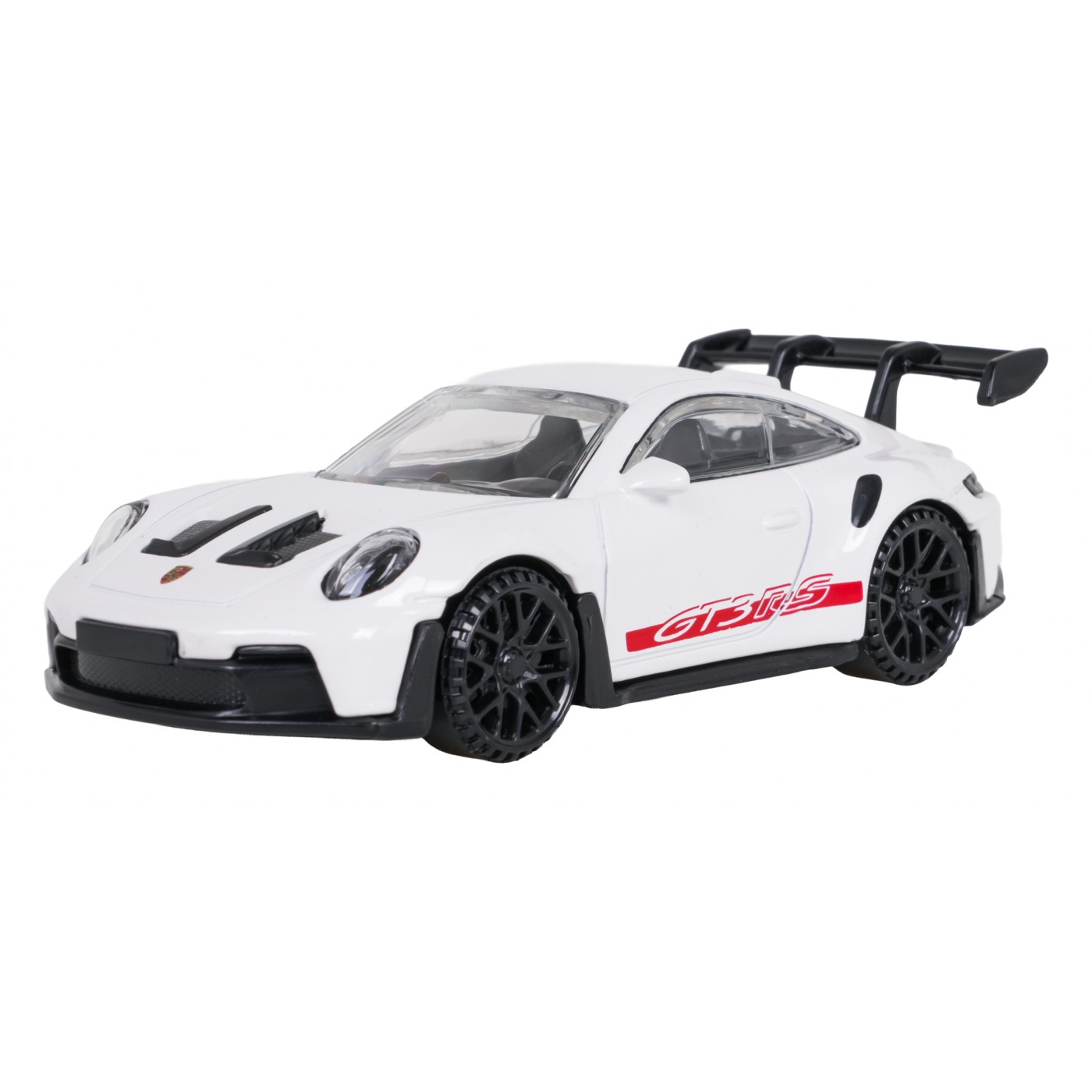 Kovové auto 1:43 Porsche 911 GT3 RS biele RASTAR