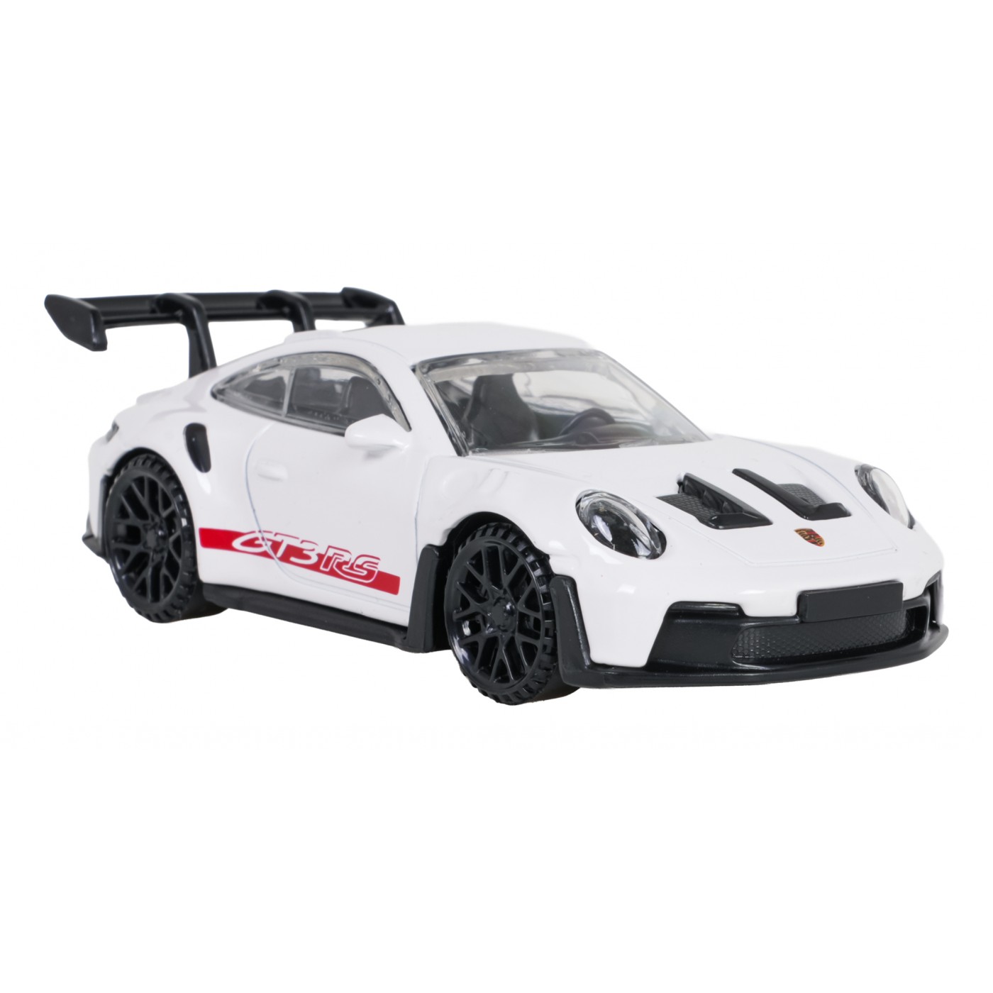 Kovové auto 1:43 Porsche 911 GT3 RS biele RASTAR