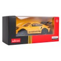 Kovové auto 1:43 Porsche 911 GT3 RS žlté RASTAR