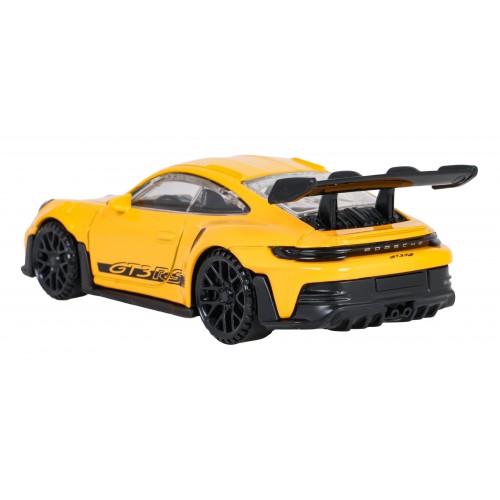 Kovové auto 1:43 Porsche 911 GT3 RS žlté RASTAR