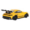 Kovové auto 1:43 Porsche 911 GT3 RS žlté RASTAR