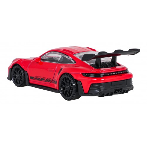 Kovové auto 1:43 Porsche 911 GT3 RS červené RASTAR