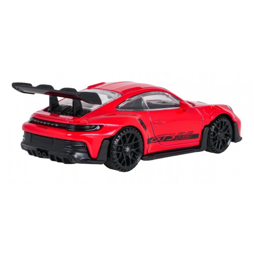 Kovové auto 1:43 Porsche 911 GT3 RS červené RASTAR