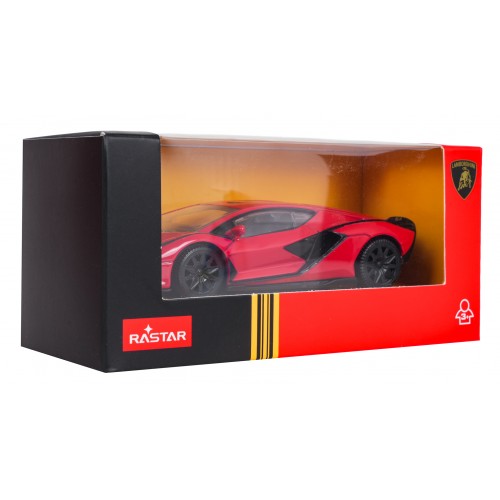 Kovové auto 1:43 Lamborghini Sian Red RASTAR