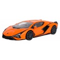 Kovové auto 1:43 Lamborghini Sian Orange RASTAR