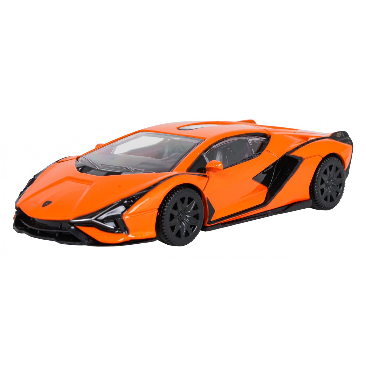 Kovové auto 1:43 Lamborghini Sian Orange RASTAR