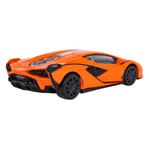 Kovové auto 1:43 Lamborghini Sian Orange RASTAR
