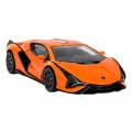 Kovové auto 1:43 Lamborghini Sian Orange RASTAR