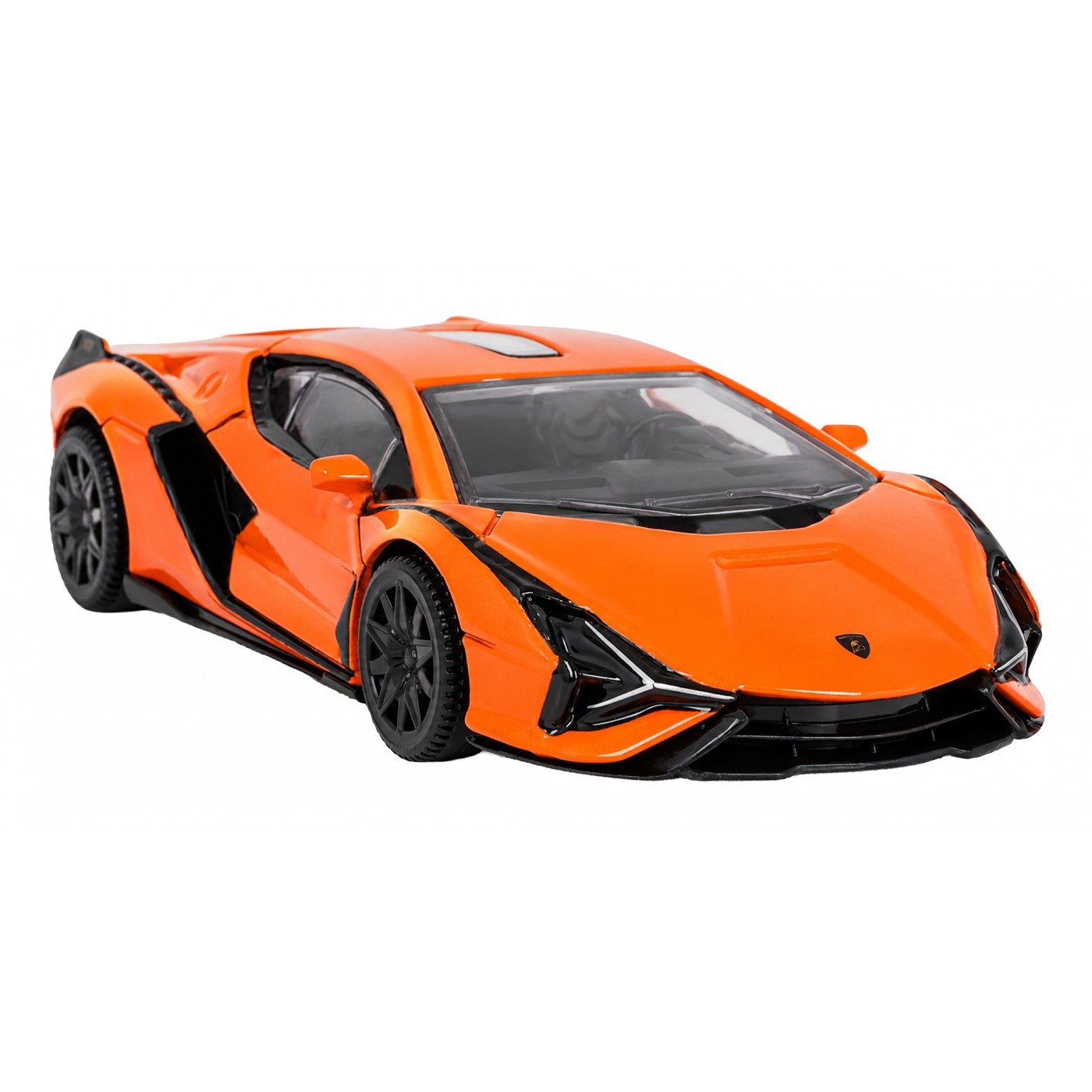 Kovové auto 1:43 Lamborghini Sian Orange RASTAR