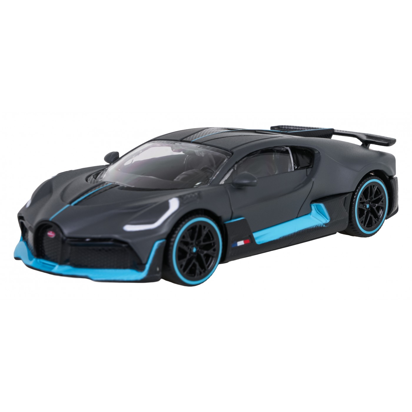 Kovové auto 1:43 Bugatti Divo Grey RASTAR