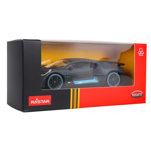 Kovové auto 1:43 Bugatti Divo Grey RASTAR