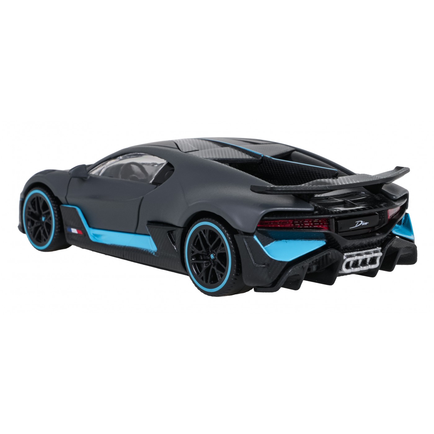 Kovové auto 1:43 Bugatti Divo Grey RASTAR