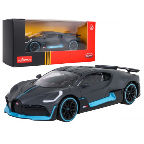 Kovové auto 1:43 Bugatti Divo Grey RASTAR