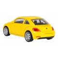 Kovové auto 1:43 Volkswagen Beetle žltý RASTAR