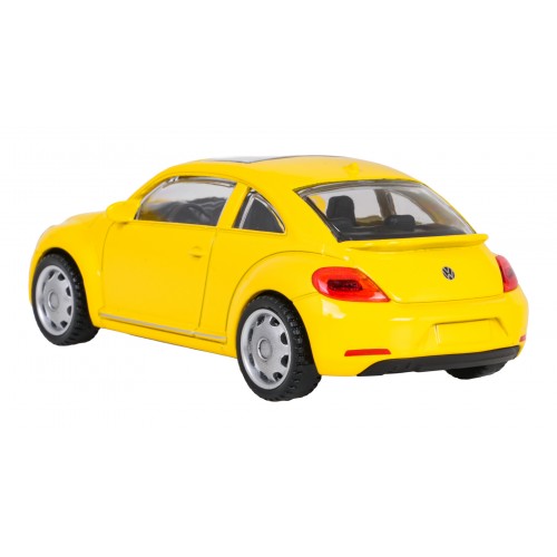 Kovové auto 1:43 Volkswagen Beetle žltý RASTAR
