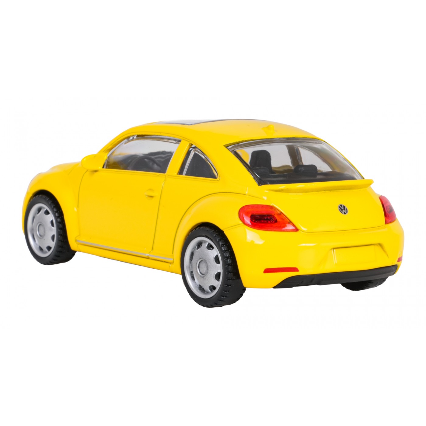 Kovové auto 1:43 Volkswagen Beetle žltý RASTAR