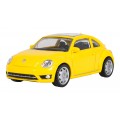 Kovové auto 1:43 Volkswagen Beetle žltý RASTAR