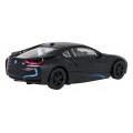Kovové auto 1:43 BMW i8 čierne RASTAR