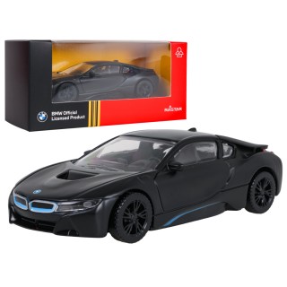 Kovové auto 1:43 BMW i8 čierne RASTAR