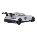 Kovové auto 1:43 Mercedes-AMG GT2 strieborné RASTAR
