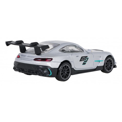 Kovové auto 1:43 Mercedes-AMG GT2 strieborné RASTAR
