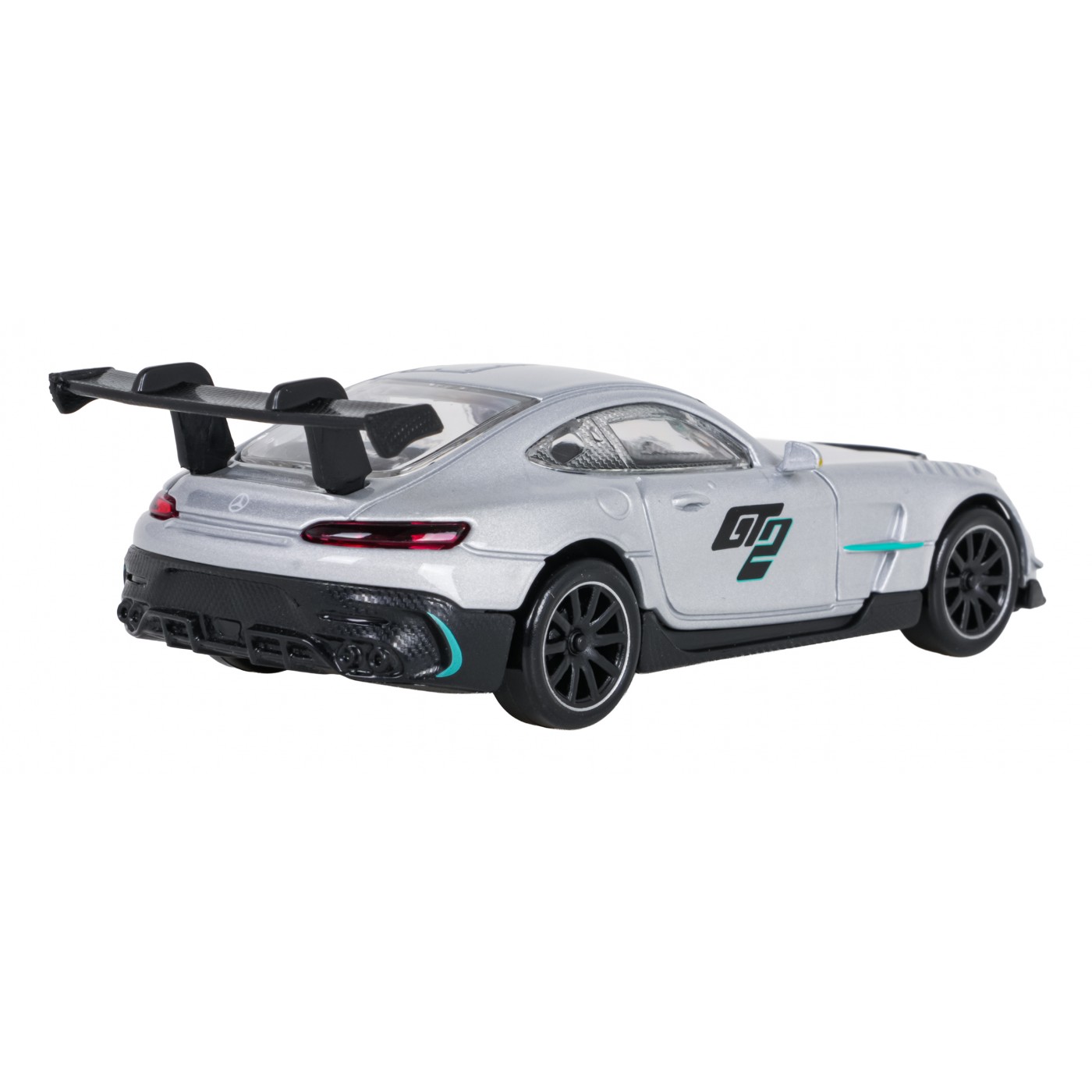 Kovové auto 1:43 Mercedes-AMG GT2 strieborné RASTAR