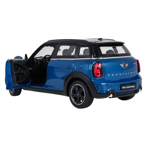 Kovové auto 1:24 MINI Countryman modré RASTAR