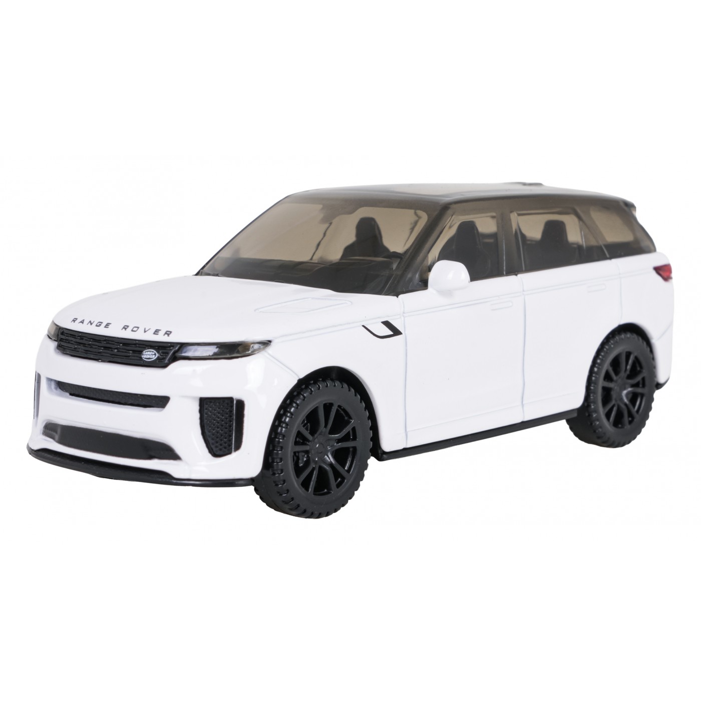 Kovové auto 1:43 Range Rover Sport SV bielej farby RASTAR