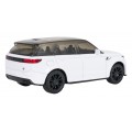 Kovové auto 1:43 Range Rover Sport SV bielej farby RASTAR