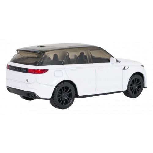 Kovové auto 1:43 Range Rover Sport SV bielej farby RASTAR