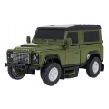 Kovové auto/robot 2v1 1:32 Land Rover Defender zelený RASTAR