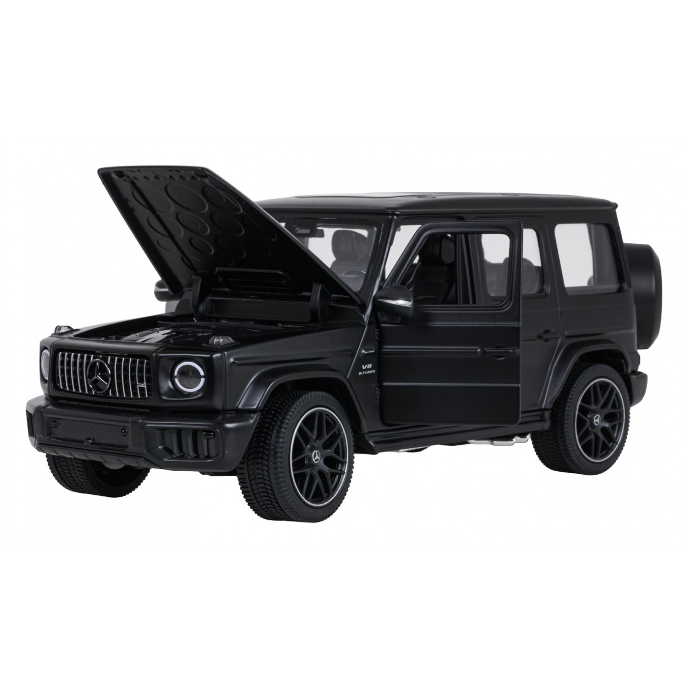 Kovové auto 1:24 Mercedes AMG G63 čierne RASTAR