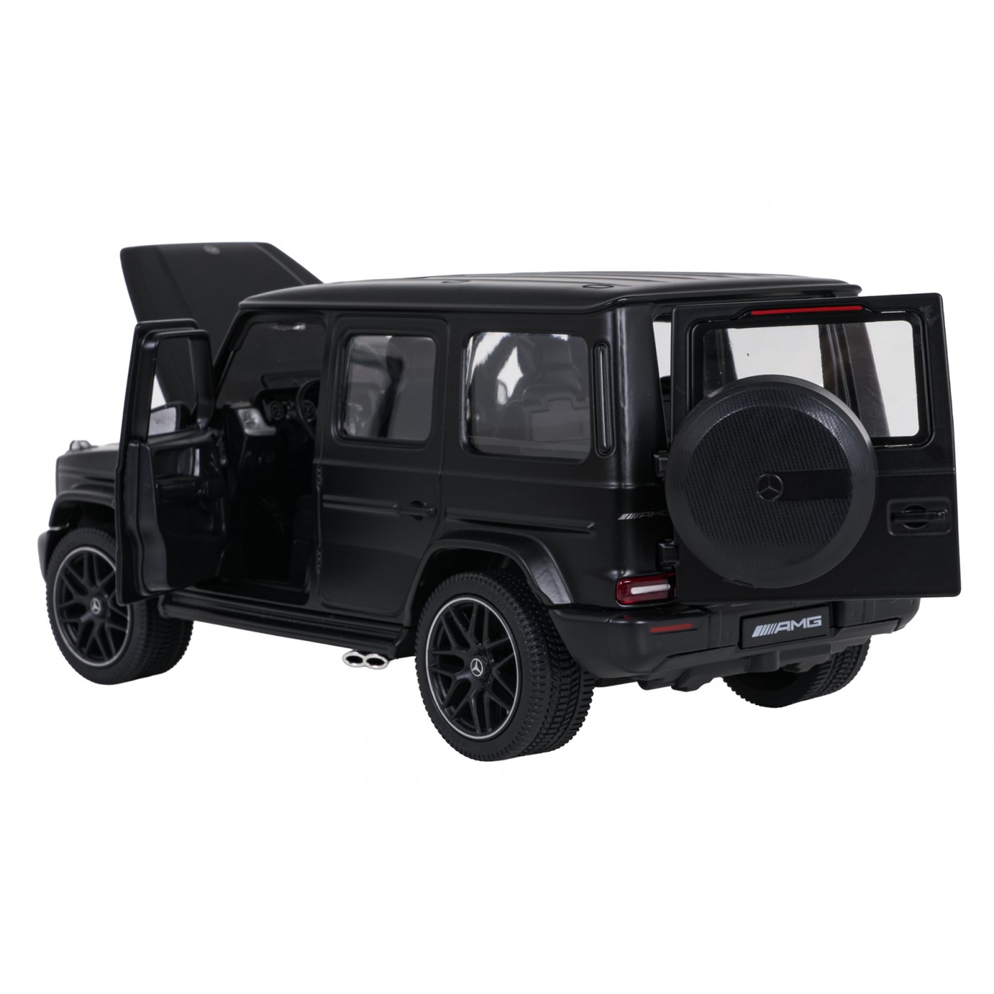Kovové auto 1:24 Mercedes AMG G63 čierne RASTAR