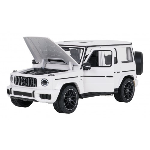 Kovové auto 1:24 Mercedes AMG G63 biele RASTAR
