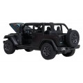 Kovové auto 1:32 Jeep Wrangler Rubicon Black RASTAR