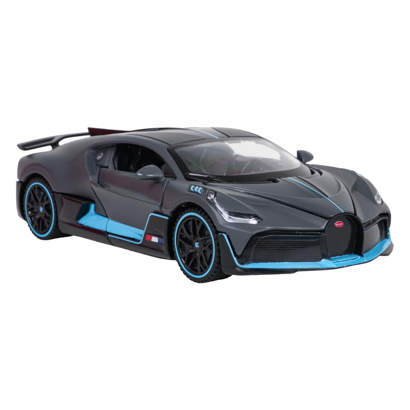 Kovové auto 1:32 Bugatti Divo Grey RASTAR