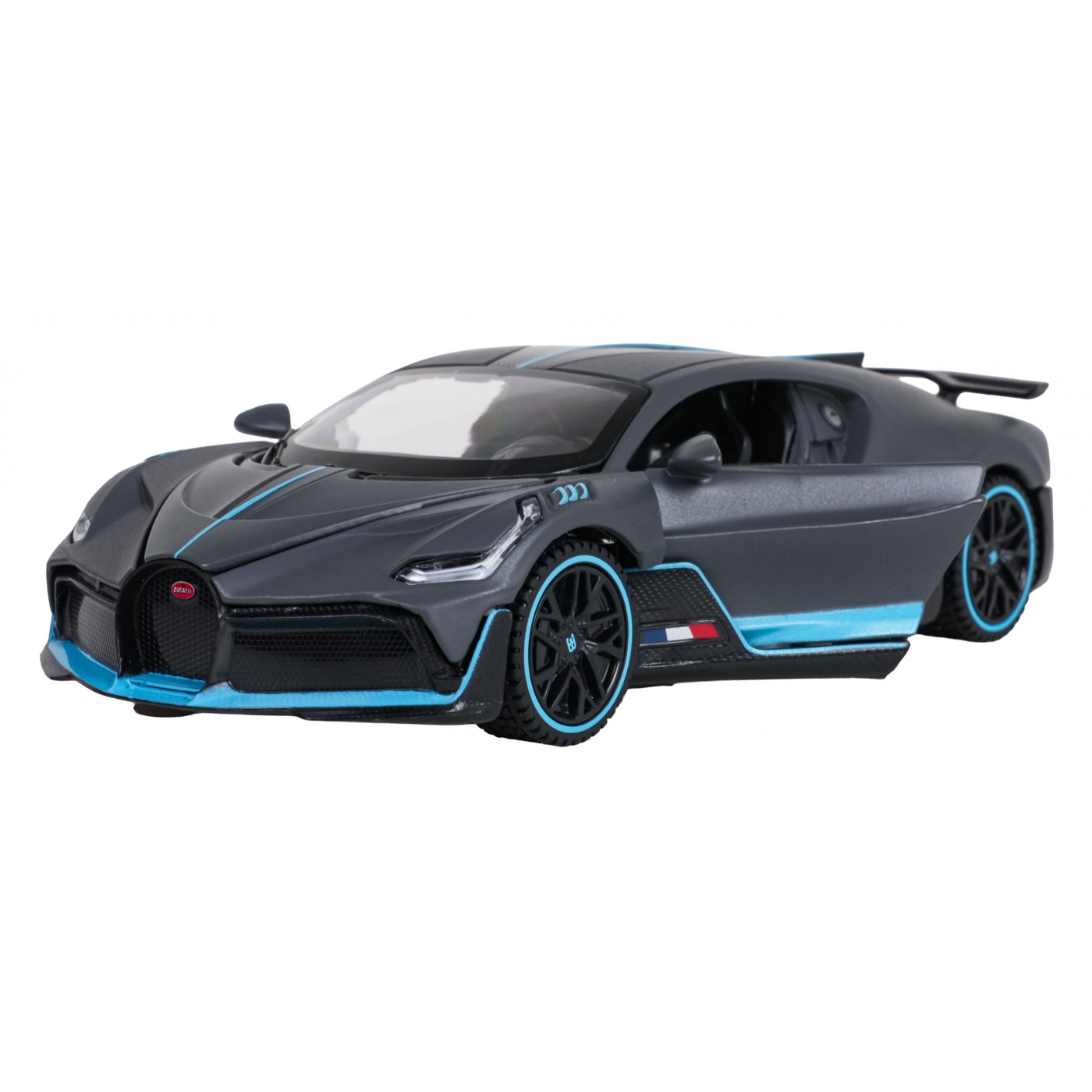Kovové auto 1:32 Bugatti Divo Grey RASTAR