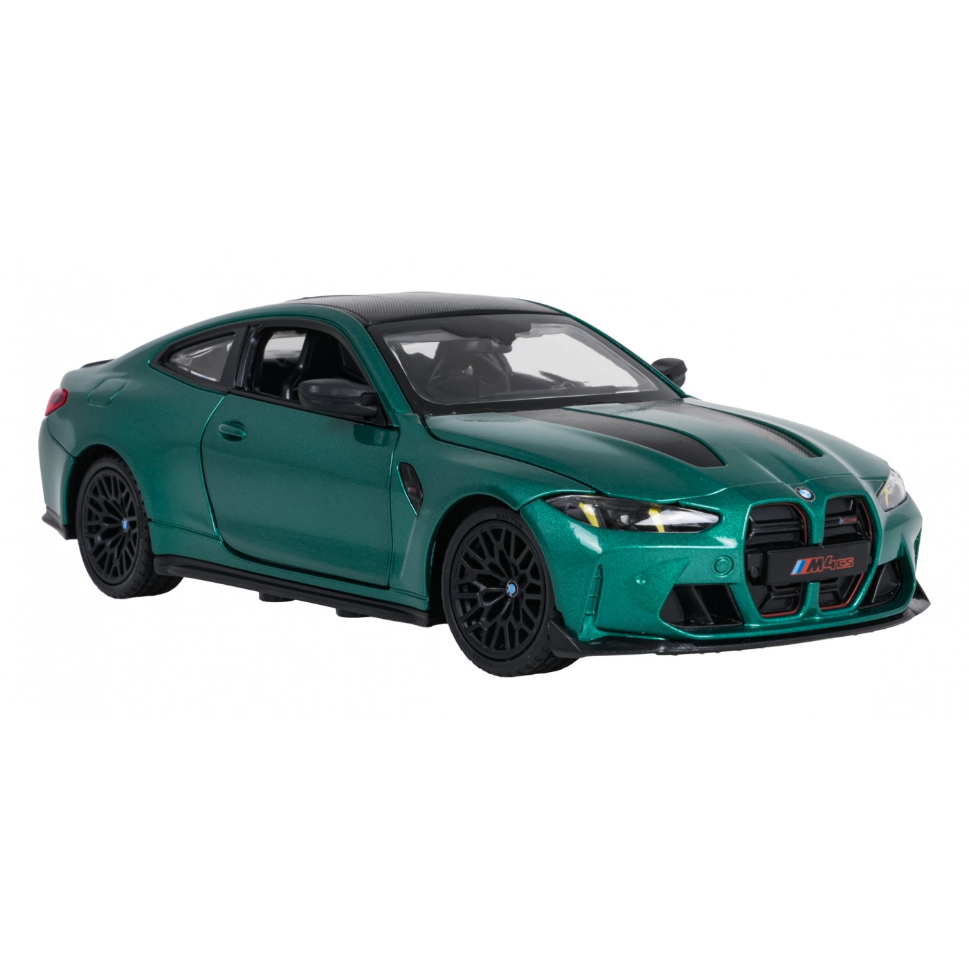 Kovové auto 1:24 BMW M4 CS zelené RASTAR