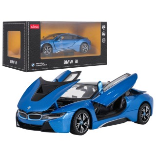 Metal Car 1:24 BMW i8 Blue RASTAR