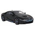 Kovové auto 1:24 BMW i8 čierne RASTAR