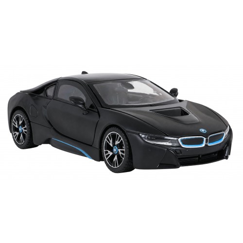 Kovové auto 1:24 BMW i8 čierne RASTAR