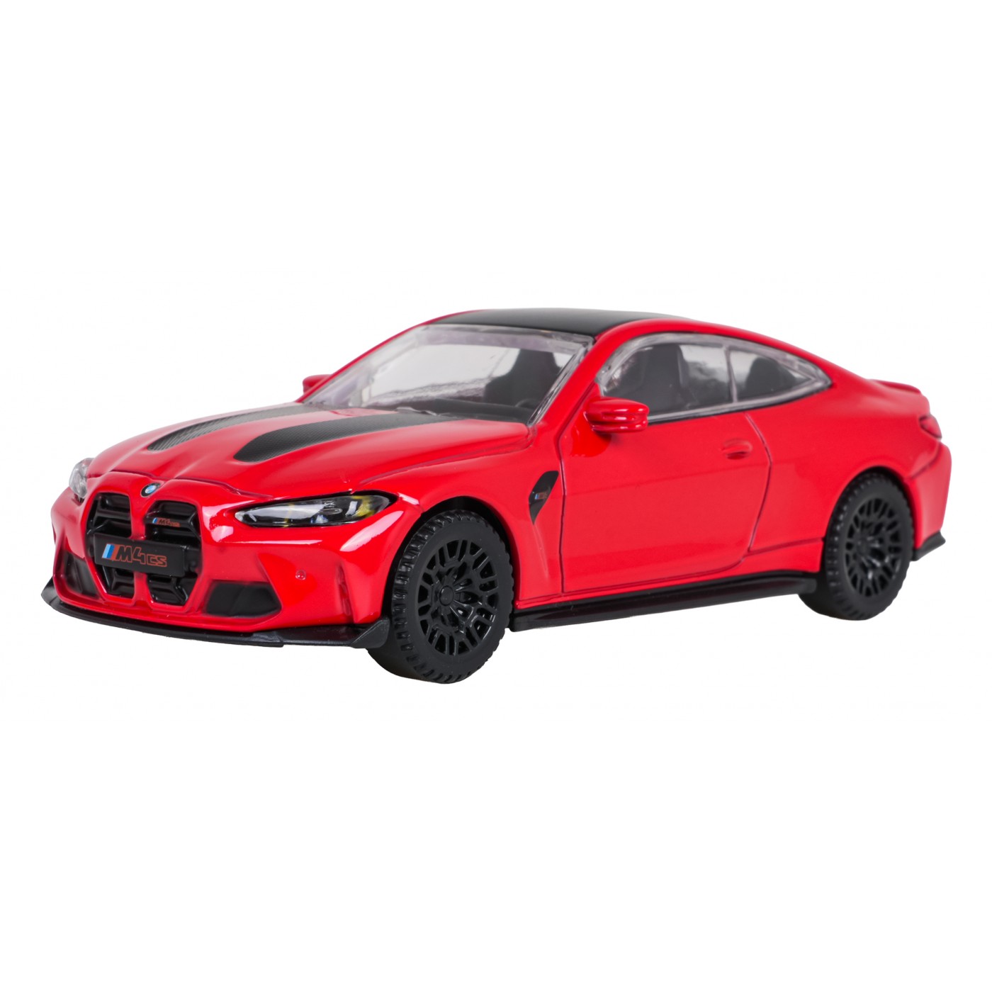 Kovové auto 1:43 BMW M4 CS červené RASTAR