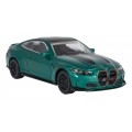 Kovové auto 1:43 BMW M4 CS zelené RASTAR