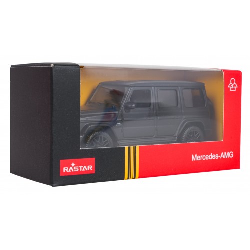 Kovové auto 1:43 Mercedes AMG G63 čierne RASTAR